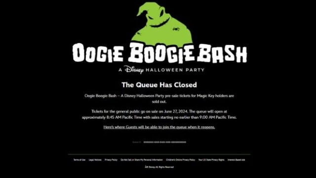 Oogie Boogie Bash発売前