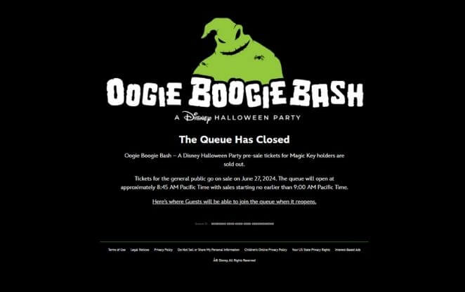 Oogie Boogie Bash発売前